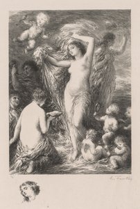 Venere Anadiomene da Ignace Henri Jean Fantin Latour