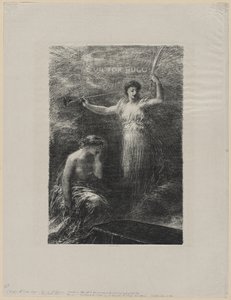 A Victor Hugo, 1889 da Ignace Henri Jean Fantin Latour