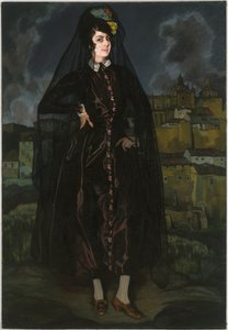 Ritratto di Anita Ramírez in nero