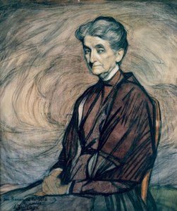 I. Zuloaga, Ritratto di Señora de la Sota