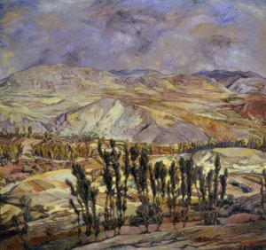 Paesaggio a Calatayud da Ignacio Zuloaga y Zabaleta