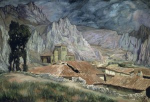 Paesaggio di Pancorbo – 1917