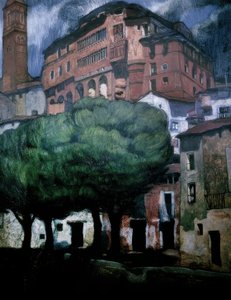 Palazzo Arcivescovile di Tarragona da Ignacio Zuloaga y Zabaleta
