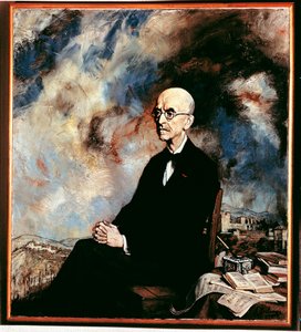 Ritratto di Manuel de Falla (1876-1946), compositore spagnolo da Ignacio Zuloaga y Zabaleta
