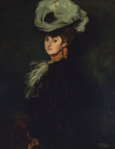 Ritratto di Annie Bourdin – 1906 da Ignacio Zuloaga y Zabaleta