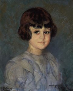 Ritratto di sua nipote da Ignacio Zuloaga y Zabaleta