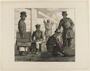 Scene di vita popolare russa da Ignatii Stepanovich Shchedrovskii