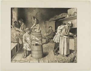 Scene di vita popolare russa da Ignatii Stepanovich Shchedrovskii