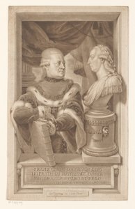 Ritratto di Franz Georg, Cavaliere von Kees da Ignaz Unterberger