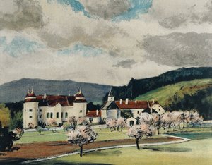 Castello di Weinzierl vicino a Wieselburg, c.1909