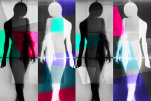 Figure astratte colorate da Igor Shrayer