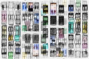 Riflessi colorati della città da Igor Shrayer