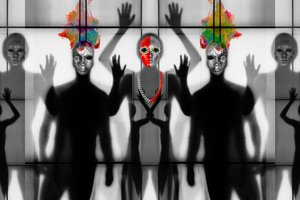 Riflessioni sulle figure mascherate da Igor Shrayer