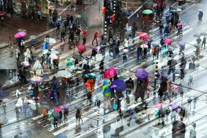 Ombrelli "Rainy City" da Igor Shrayer