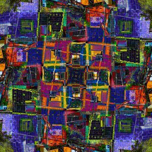 Un vivace mosaico urbano da Igor Shrayer