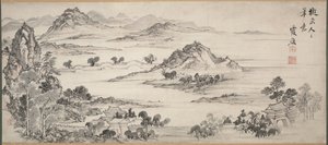 Veduta del Lago Occidentale, 1700s