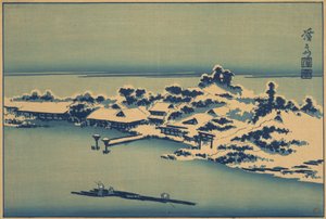 Paesaggio invernale, inizio-metà XIX secolo da Ikeda Eisen