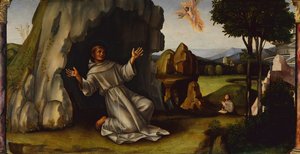 San Francesco riceve le Stimmate da Il  Francia