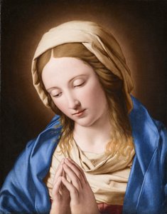La Vergine in preghiera, ca. 1645-1655 da Il  Sassoferrato