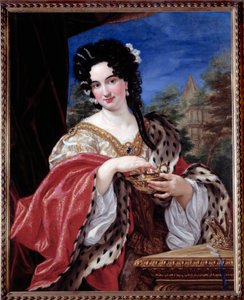 Ritratto di una signora in costume di Cleopatra da Il  Baciccio