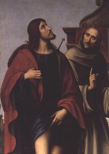 San Rocco (dettaglio) da Il Francia