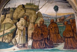Vita di San Benedetto, scena 9: da Il Sodoma