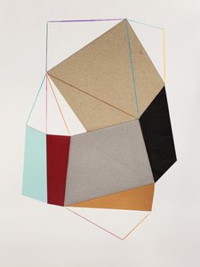 Disegno geometrico colorato da Ildefonso Martín