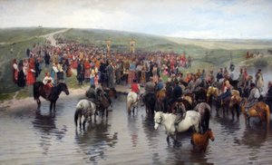 Il giorno della Resurrezione nel nord da Illarion Mikhailovich Pryanishnikov