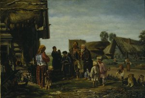 I Pellegrini, 1870 da Illarion Mikhailovich Pryanishnikov