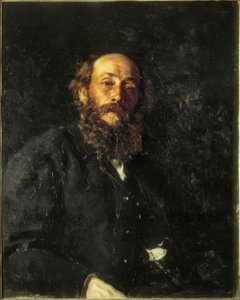 Ritratto del pittore Nikolai Gay da Ilya Efimovich Repin