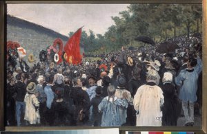 Il raduno annuale al cimitero del Père Lachaise, a Parigi