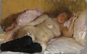 Natalia Nordman che dorme, 1900s
