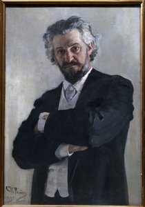 Ritratto di Alexander Verzhbilovich da Ilya Efimovich Repin