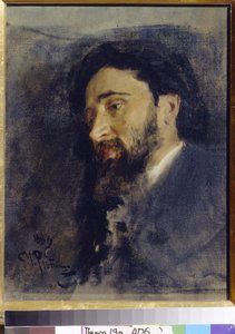 Ritratto dello scrittore Vsevolod Mikhailovitch Garchine
