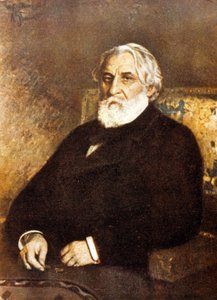 Ritratto di Ivan Sergeevich Turgenev (1818-83) da Ilya Efimovich Repin