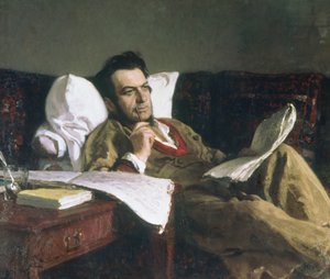 Ritratto di Mikhail Glinka al tempo della composizione dell