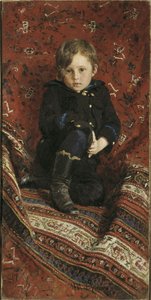 Ritratto di Yury Repin, il figlio dell