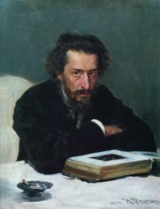 Ritratto del compositore Pavel Ivanovich Blaramberg, 1884 da Ilya Efimovich Repin