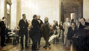 Compositori slavi, 1871-1872 da Ilya Efimovich Repin