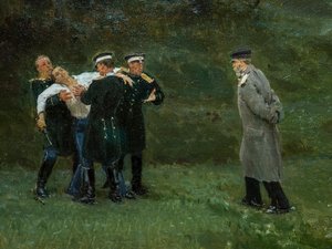 Il duello (dettaglio)