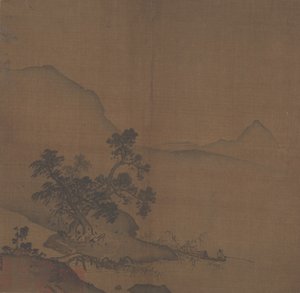 Estuario di Xiantang, ca. 1200 da In the style of Xia Gui