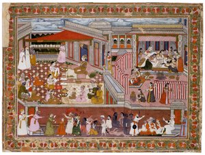 Nascita in un palazzo, 1760-1770 da Indian Art