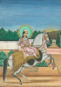 Sheodan Singh, Maharaja di Alwar, ca 1820 da Indian Art