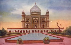 Tomba Safdar Jang, Delhi (foto a colori) da Indian photographer