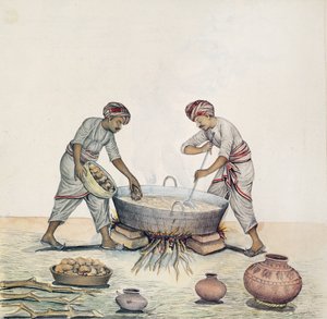 Produzione di zucchero, Bombay da Indian School