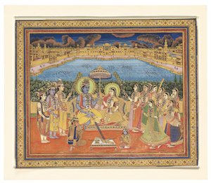 Rama e Sita, India, Jaipur, c.1800