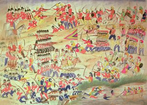 Un incidente durante le guerre sikh da Indian School