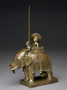 Un ufficiale a cavallo di un elefante, 1795
