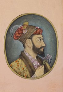 Aurangzeb Bahadur che tiene un