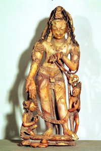 Figura di Avalokitesvara, da Kashmir